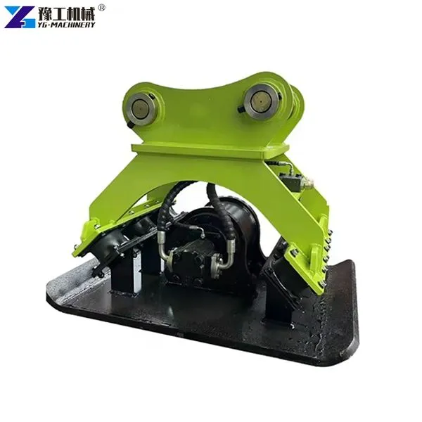 Hydraulisk pladekompaktor til gravemaskine